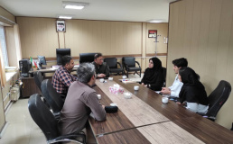 جلسه مسئولین دانشکده با  اعضای شورای صنفی دانشجویان جهت بررسی مشکلات و نظرات