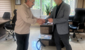 تجلیل از بازنشسته زحمت کش دانشکده‏، آقای مالک انصاری