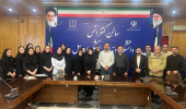 مراسم معارفه و ابلاغ حکم سرپرست معاونت درمان دانشکده دندانپزشکی